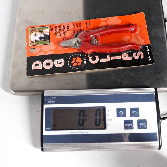 Dog Clips Nail Clippers Small to Medium Dogs w/ Nail Guard Safety Red NEW NIB - Picture 4 of 4